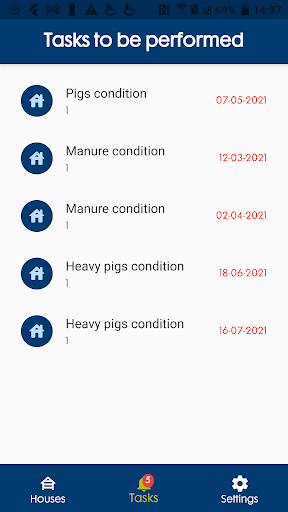 Android application FarmResult screenshort