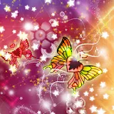 Butterfly fantasy theme icon