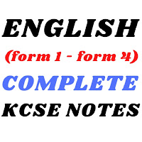 English form 1 - 4  notes.
