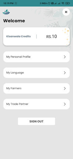 Kisanwala Sales Executive App Screen 3