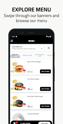 Android application Hoss Kitchens Center screenshort
