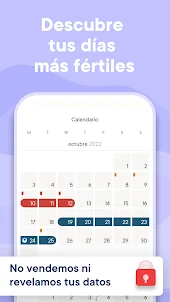Calendario Menstrual Clue