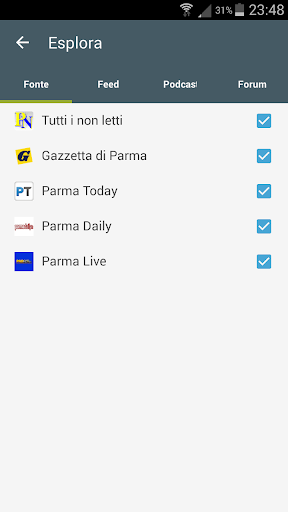 Parma News Screen 3