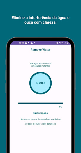 Android application Remove Água - Alto-Falante screenshort