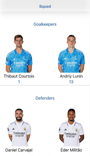 Madridista News Screen 3