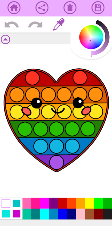 Pop It Coloring Book Game - 1.19. - (Android)
