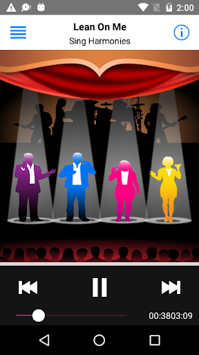 Sing Harmonies Screen 2