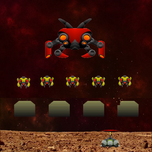 Invaders Mars Defender  Icon