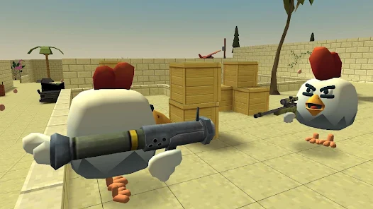 Chicken Gun - Powerful Puzzle: Play Online For Free On Playhop