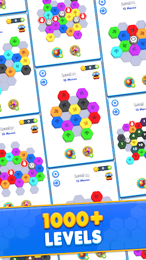 Hexa Away 3D: Color Puzzle ekran görüntüsü