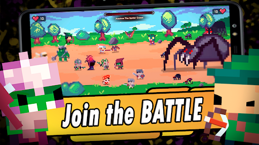 Android application Pixel Battle: War screenshort