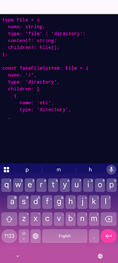 App preview