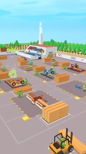 Idle Forest Lumber Inc: Tycoon de l'usine de bois