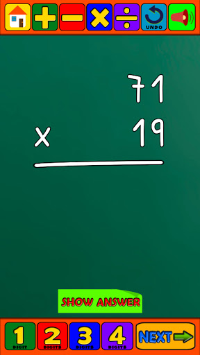 Doodle Math Flash Cards Screen 3