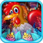 Cover Image of Tải xuống Deft White Rooster Escape  APK