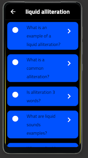 liquid alliteration Screen 2