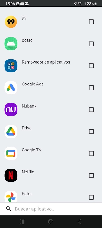 #4. Removedor de aplicativos (Android) Göre: Frank Lucas
