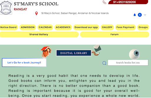 St Marys School Rangat Screen 2