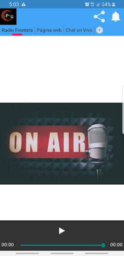 Radio Frontera Screen 2