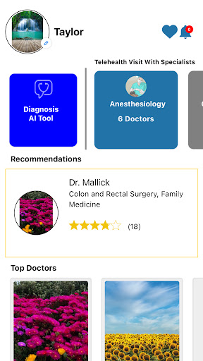 Android application Docktur screenshort