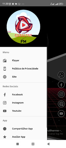Rádio Canal Top FM Screen 2