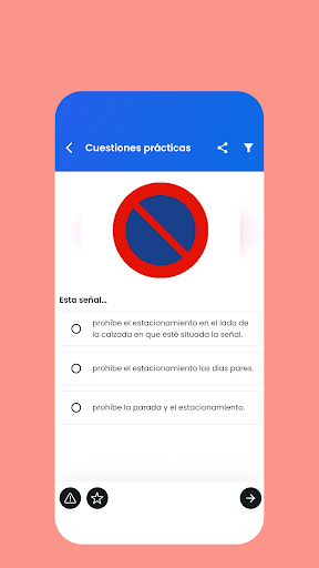 Autoescuela Permiso B Test DGT Screen 2
