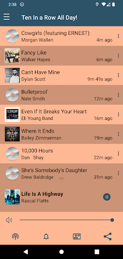 Ten Country 97.3 Screen 3