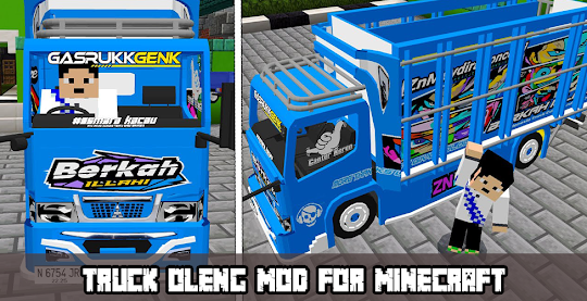 Truck Oleng Mod in Minecraft