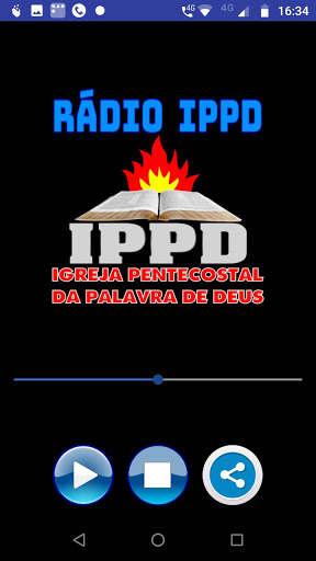 Android application Rádio IPPD screenshort