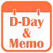 D-Day Counter & Memo Widget