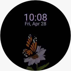Butterfly Watch Face Animated