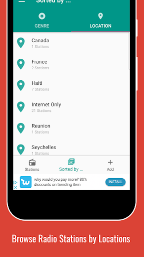 Creole Radio Screen 2