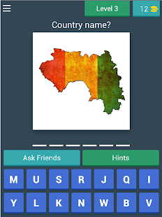 Political map of Africa - quiz game 8.2.4z APK screenshots 5