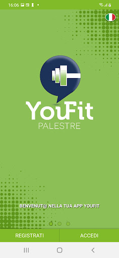 Android application YouFit V.le Abruzzi Milano screenshort
