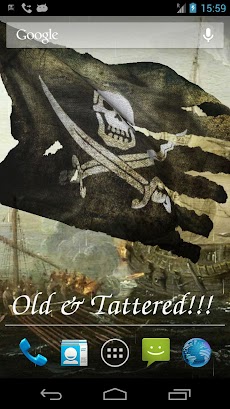 3D Pirate Flag Live Wallpaperのおすすめ画像4