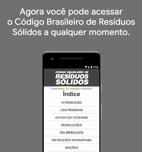 Android application Código BR screenshort