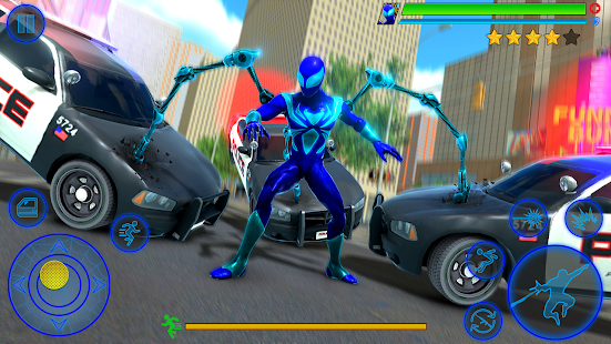 Spider Rope Iron Fighting Sim 6 screenshots 2
