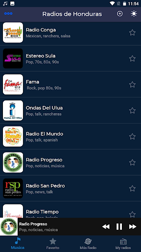 Radios de Honduras Screen 2