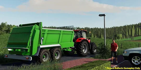 Offroad Cargo Tractor Trolley