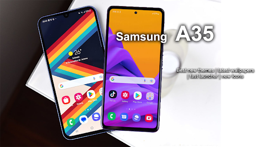 Android application Themes & Launcher Samsung A35 screenshort