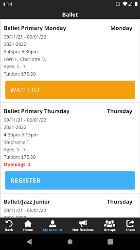 Can Dance Academy Screen 3