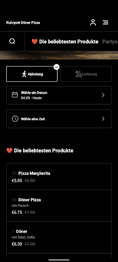 Ruhrpott Döner Pizza Screen 3