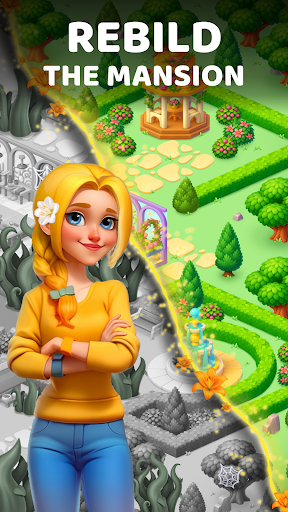 Flowers Merge - Sort Games! ekran görüntüsü