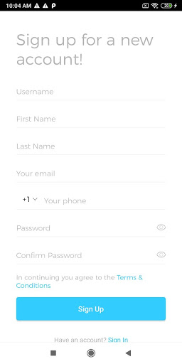 Kwikmart Driver Screen 2