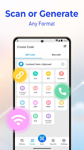 QR Scanner: Barcode Scanner Screen 2