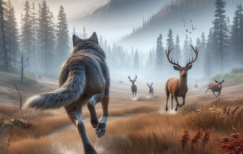 Wolf Life Simulator 3D Games