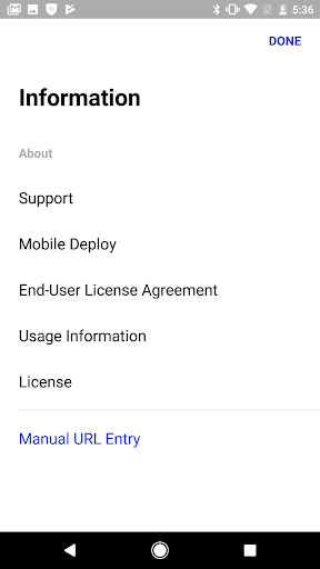 Brother Mobile Deploy Screen 2