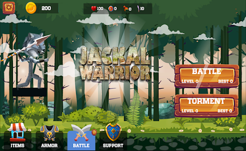 Jackal Super Warrior Game