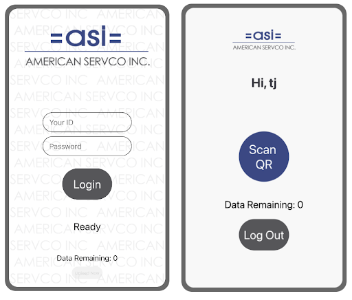 Android application ASI Link screenshort