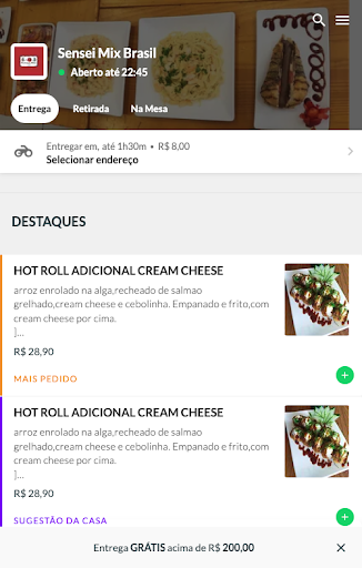 Android application Sensei Mix Brasil screenshort